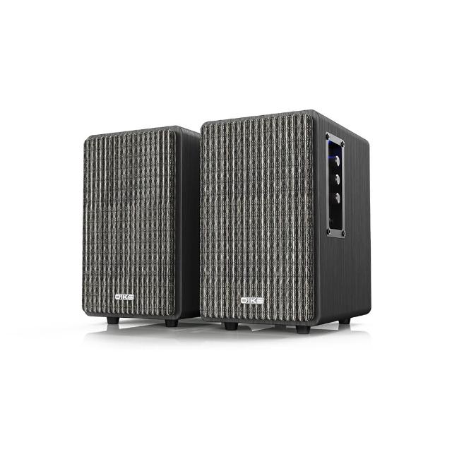 DIKE DSM201BK 桌上型多媒體喇叭 藍芽音箱 黑色左右聲道 USB輸入 1年保固