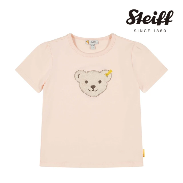 STEIFFSTEIFF 熊頭童裝 經典熊頭 短袖T恤(短袖上衣 啾啾款)