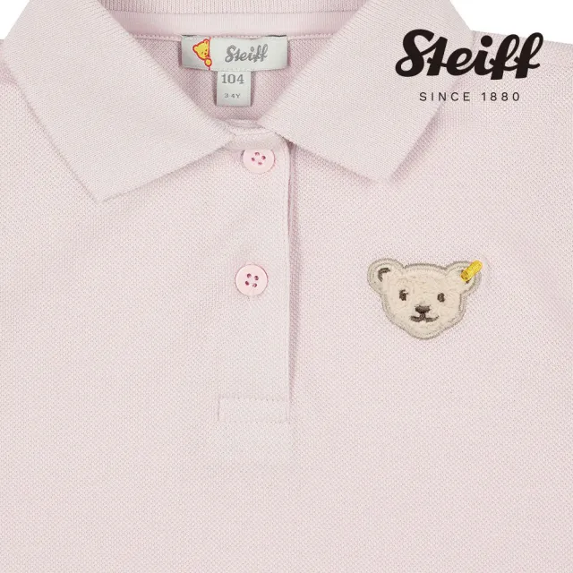 【STEIFF】熊頭童裝 短袖Polo衫(短袖上衣)