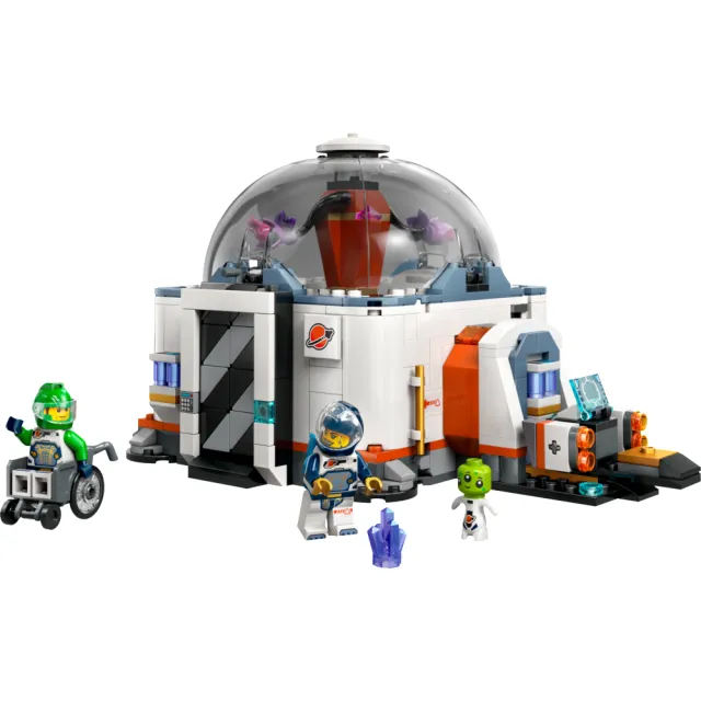 【LEGO 樂高】城市系列 60439 太空科學實驗室(太空玩具 STEM科學教育 禮物)