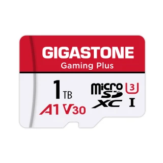 【GIGASTONE 立達】Gaming Plus microSDXC UHS-Ⅰ U3 A1V30 1TB遊戲專用記憶卡(支援Switch/GoPro)