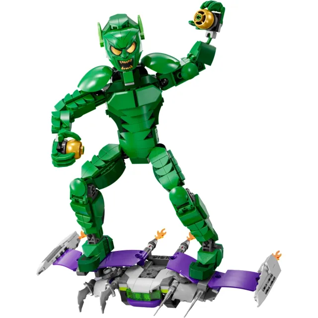 【LEGO 樂高】Marvel超級英雄系列 76284 綠惡魔機甲(Green Goblin Construction Figure 漫威 禮物)