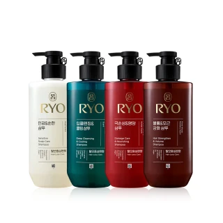 【RYO 呂】全方位頭皮養護洗髮精 480ml x2入(染燙受損/控油去屑/豐盈蓬鬆/敏感護理)