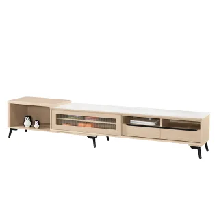 【H&D 東稻家居】岩板伸縮長櫃6.1尺(TCM-09163)