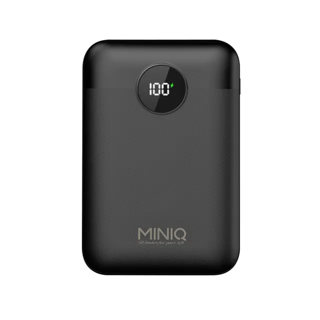 【MiniQ】MD-BP-072 10000mAh 20W PD+QC3.0數顯急速充電行動電源
