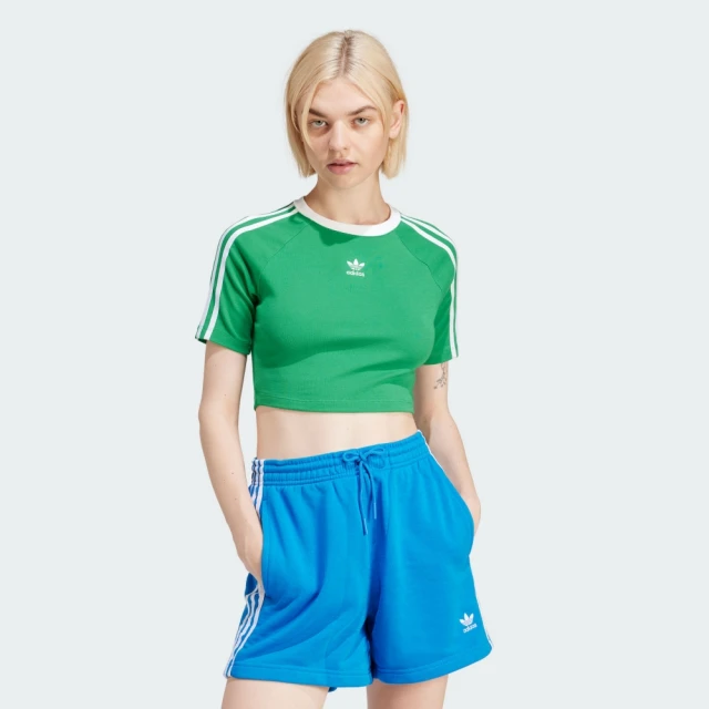 adidas 愛迪達 3 S V-neck Tee 女款 黑