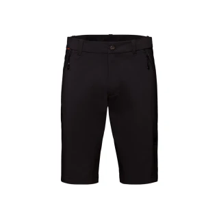 【Mammut 長毛象】Hiking Shorts Men 輕量彈性健行短褲 黑色 男款 #1023-00121