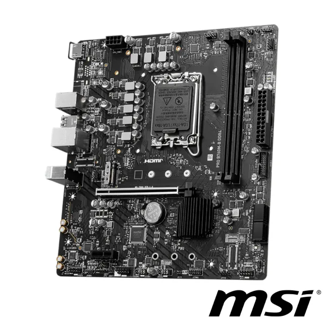 【MSI 微星】PRO B760M-B DDR4 主機板