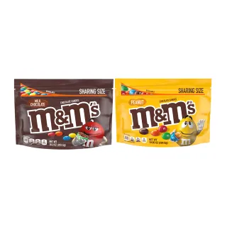【M&Ms MM巧克力】經典糖衣巧克力分享包(零食/點心)