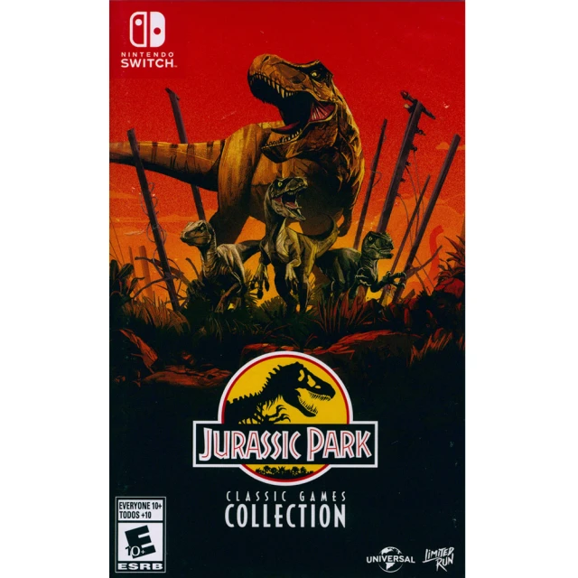 【Nintendo 任天堂】NS SWITCH 侏儸紀公園：經典遊戲合集 Jurassic Park Classic Games(英文美版)