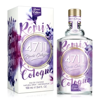 【4711】Remix Cologne Lavender經典薰衣草古龍水100ml(專櫃公司貨)