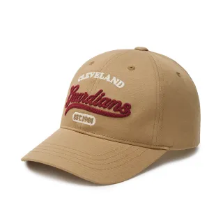 【MLB】童裝 可調式棒球帽 童帽 Varsity系列 克里夫蘭守護者隊(7ACPV044N-45BGD)