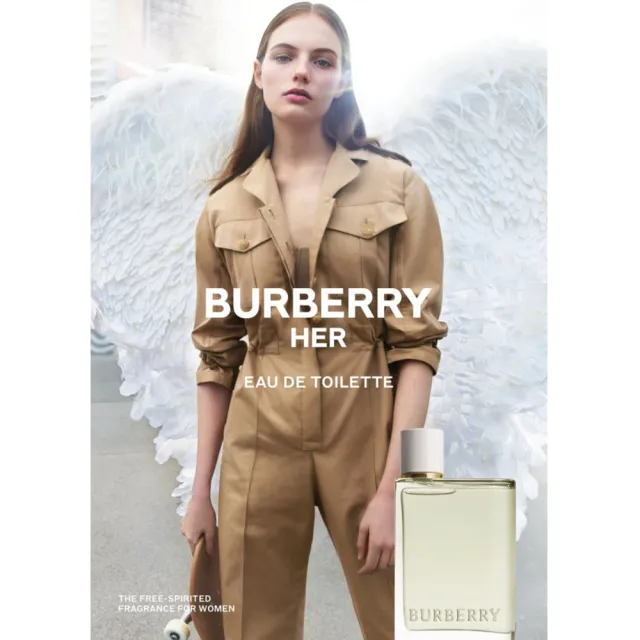 【BURBERRY 巴寶莉】Her 晨曦之翼女性淡香水50ml(專櫃公司貨)