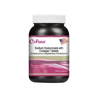 【美國CaPower加柏爾】膠原蛋白錠60粒/瓶 超值組(含玻尿酸)