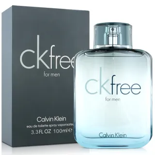【Calvin Klein 凱文克萊】CK Free 自由男性淡香水100ml(平行輸入)