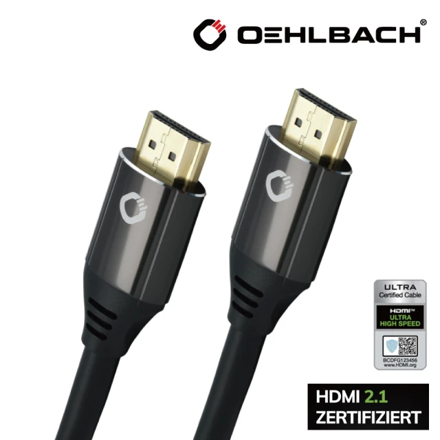 Oehlbach 1.5m-HDMI線-Ultra High