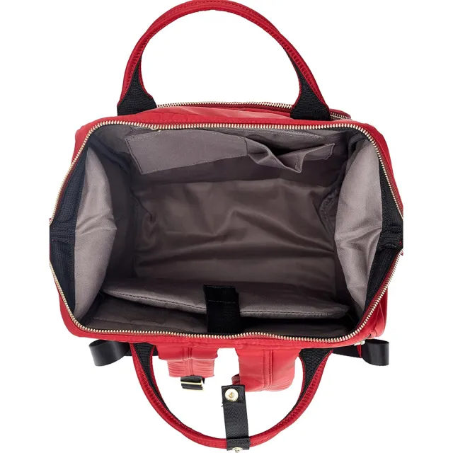 【WHOSE BAG】買一送一 日系大容量防潑水後背包｜多口袋口金雙肩包 贈折疊旅行包 NO.KK011