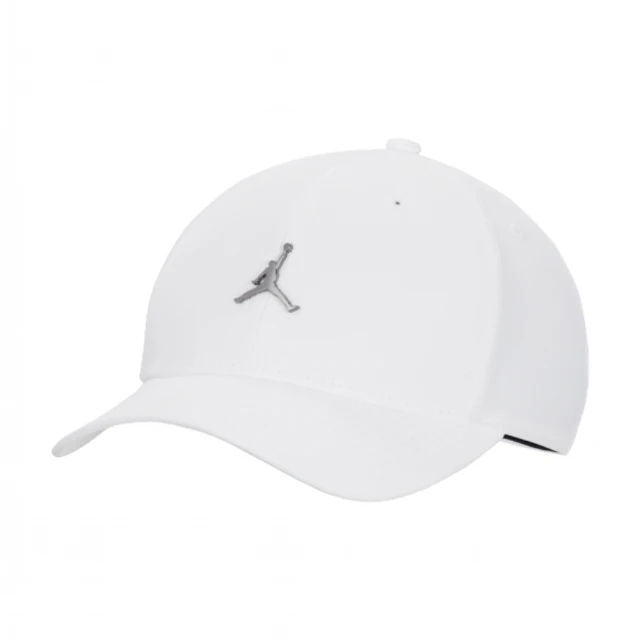 NIKE 耐吉NIKE 耐吉 帽子 棒球帽 運動帽 遮陽帽 AJ 喬丹 J RISE CAP S CB MTL JM 白 FD5186-100(3423)