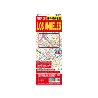 MAP OF LOS ANGELES洛杉磯街道圖