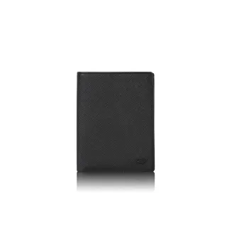 【BRAUN BUFFEL 德國小金牛】洛菲諾P-II 12卡直立中夾-黑色(BF347-359-BK) 錢包送禮推薦