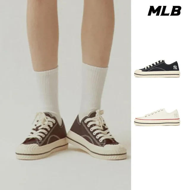 【MLB】Playball系列帆布鞋 餅乾鞋 / 穆勒鞋(3ACVVA11N-多款任選)