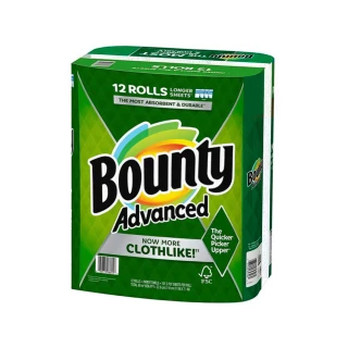 【Bounty】隨意撕特級廚房紙巾 101張*12捲/袋