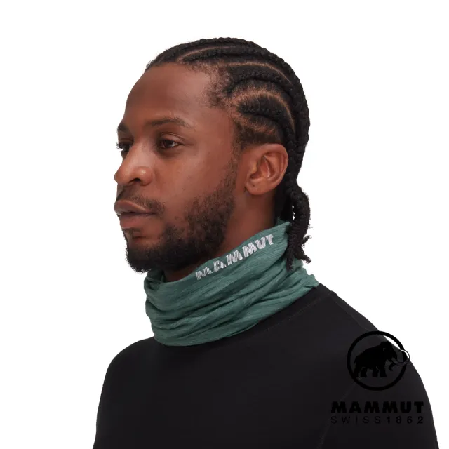 Mammut 長毛象 Tree Wool Neck Gaiter 羊毛混紡快乾抗臭頭帶 深玉石綠 #1191-01940