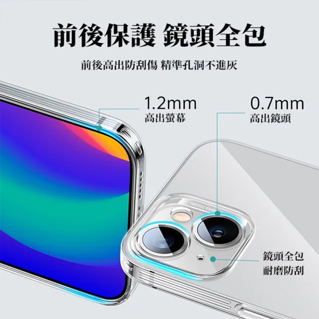 【ESR 億色】iPhone 14 Pro Max 強化玻璃背板防摔保護殼(冰晶琉璃)