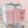 【Mibobebe】嬰兒床收納袋 床邊床掛袋(大容量置物 尿布多用途收納袋)