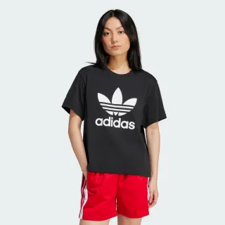 【adidas 官方旗艦】ADICOLOR 短袖上衣 T恤 女 - Originals IU2422