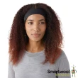 【SmartWool官方直營】美麗諾羊毛運動型伸縮頭帶 黑色(運動 訓練 路跑 止汗 健身 頭巾)