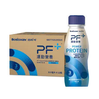 【百仕可PF+運動營養】能量蛋白飲 可可風味310MLx12瓶(專為運動後修復設計)