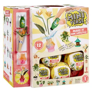 【Miniverse】迷你宇宙手作驚喜球-綠活家飾1A(原箱24入/UV膠/水晶滴膠/DIY)