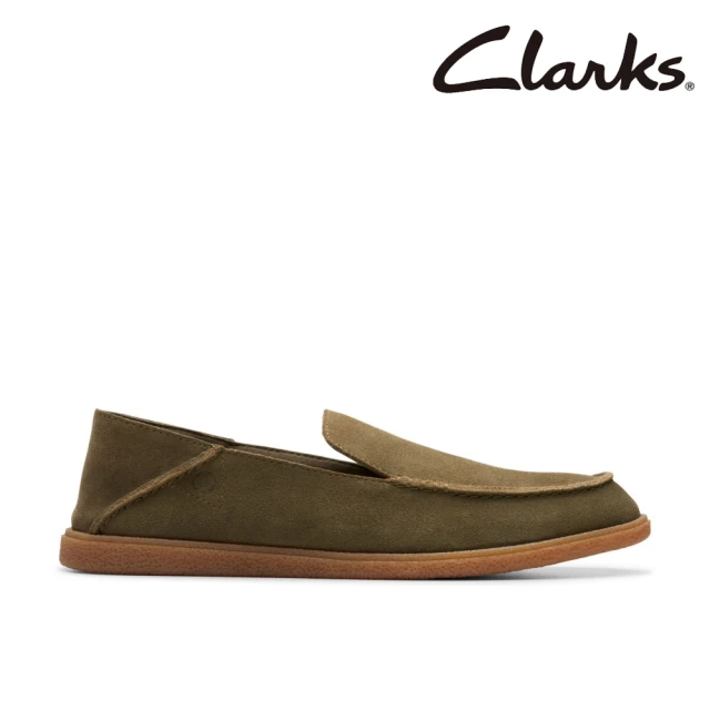 Clarks 男鞋 Clarkbay Step 愜意穿搭麂皮