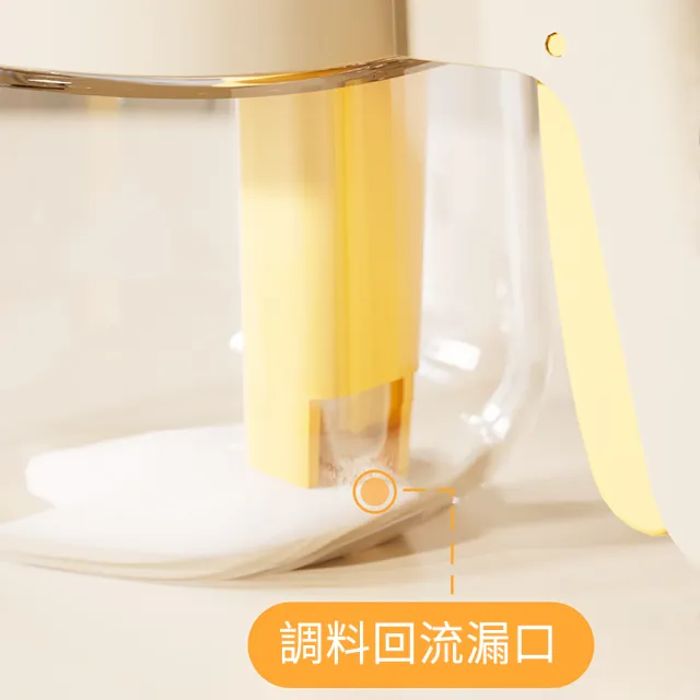 【SUNLY】創意手柄翻蓋調味罐 玻璃調味盒 定量勺調味瓶 調味鹽罐 胡椒罐 分裝罐