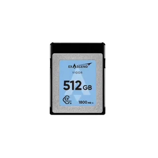 【Exascend】VIGOR CFexpress Type B 高速低功耗記憶卡 512GB(公司貨)