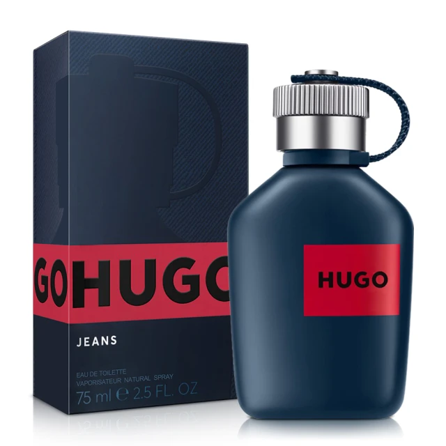 【HUGO BOSS】丹寧男性淡香水75ML(專櫃公司貨)