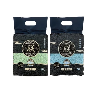 【朕】1.5mm天然環保豆腐貓砂(6L 8包組 2.5kg)