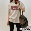 【UniStyle】字母短袖T恤 韓版清新風 女 UP1549(奶茶)