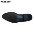 【oris  帆船鞋】一字雕花皮鞋-黑-S3959N01(真皮/皮鞋/防滑/耐磨/休閒)