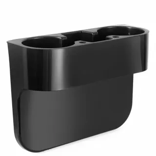 【AHOYE】2杯座椅縫隙車用杯架(飲料架 車用置物架 縫隙收納盒)