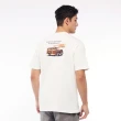 【JEEP】男裝 美式吉普車圖騰短袖T恤(白色)