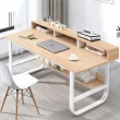 【AOTTO】北歐現代簡約桌上收納U型腿書桌(辦公桌 電腦桌)