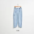 【gozo】工裝風造型縮口褲腳牛仔褲(兩色)