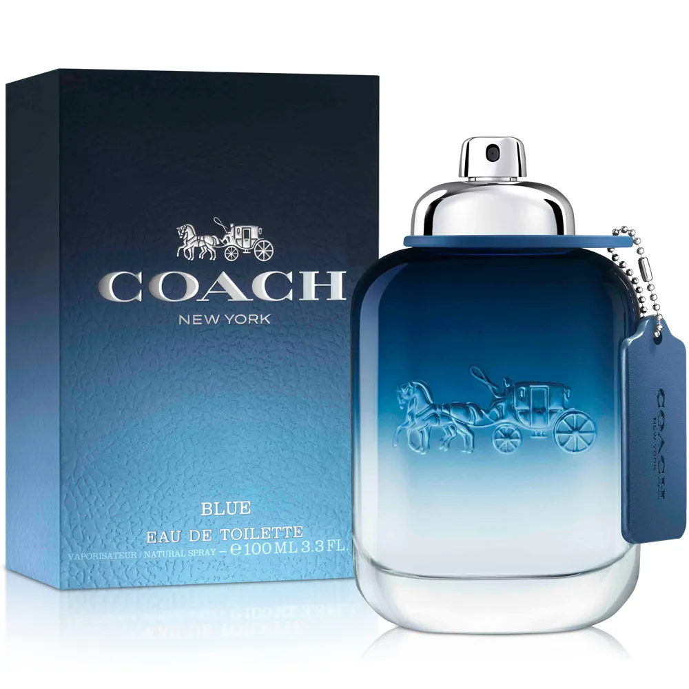 【COACH】時尚藍調男性淡香水100ml(專櫃公司貨)