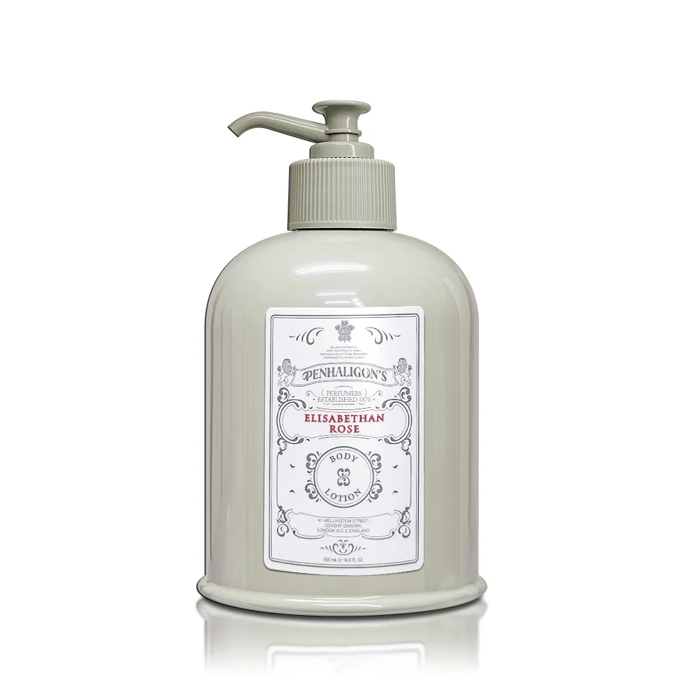 【PENHALIGON’S 潘海利根】Elisabethan Rose 伊莉莎白玫瑰身體潤膚乳/身體乳 500ML(平行輸入)