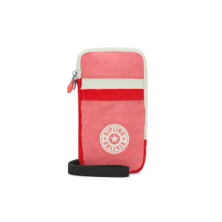 【KIPLING官方旗艦館】甜潤粉紅單層拉鍊配件包-CLARK