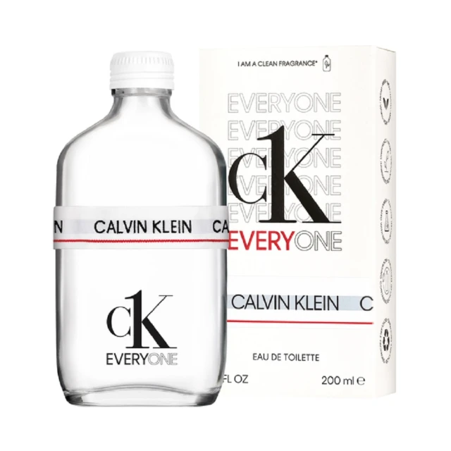 【Calvin Klein 凱文克萊】EVERYONE 中性淡香水200ML(專櫃公司貨)