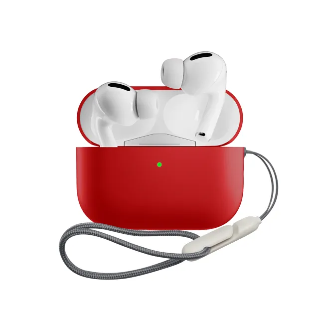 Apple 蘋果】獨家保護套+掛繩組AirPods Pro 2 (USB-C充電盒) - momo