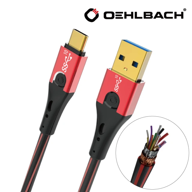 Oehlbach 1m USB to Type C線材-EXCELLENCE